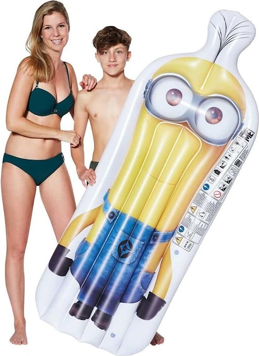 Image du produit Minions 16421 Matelas gonflable Kevin, Multicolore