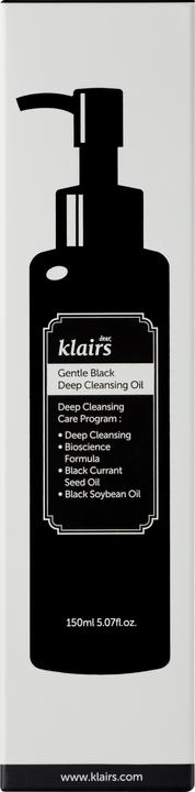 Produktbild Klairs Gentle Black (Öl, Make-Up Entferner, 150 ml)