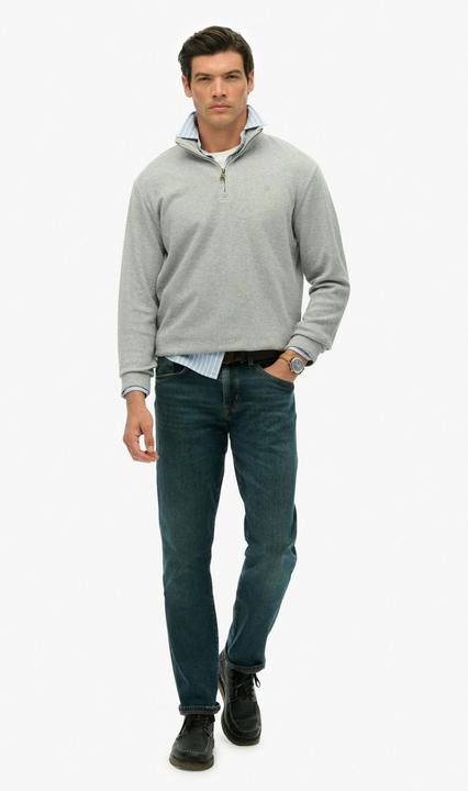 Produktbild Superdry Ripp-Pullover mit Reissverschlusskragen (L)