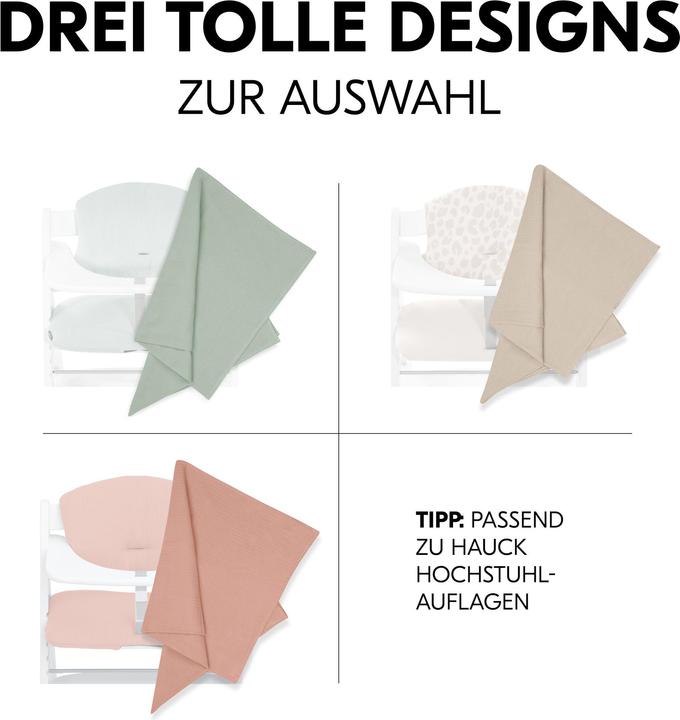 Image du produit Hauck Cuddle N Clean 3Set Sage/Beige/ Cork (80 cm, 80 cm)