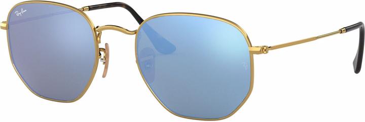 Gold, Light Blue Flash