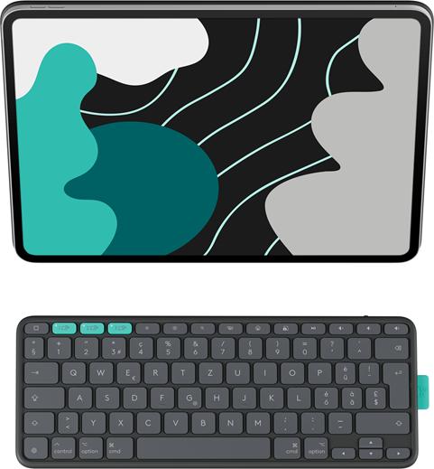 Logitech Flip Folio (CH, iPad Pro 13 2024 (M4), iPad Air 13 2024 (M2), iPad Air 13 2025)