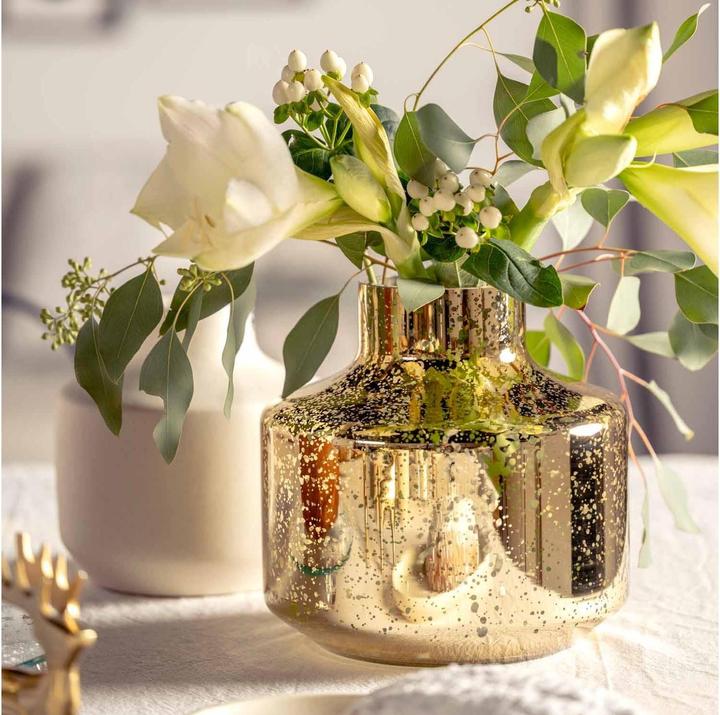 Actual product image Leonardo Milano vase 22 cm, gold (1x, 5.10 l)