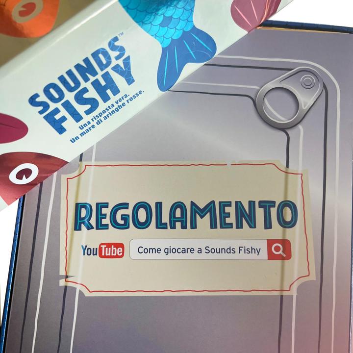 Immagine prodotto Asmodée Sounds Fishy - Ed. Italiana (Italiano, 2 - 4 Giocatori)