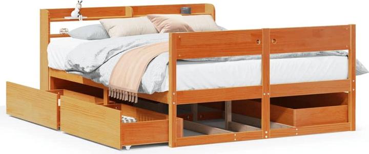 Image du produit vidaXL Bettgestell (140 x 190 cm)