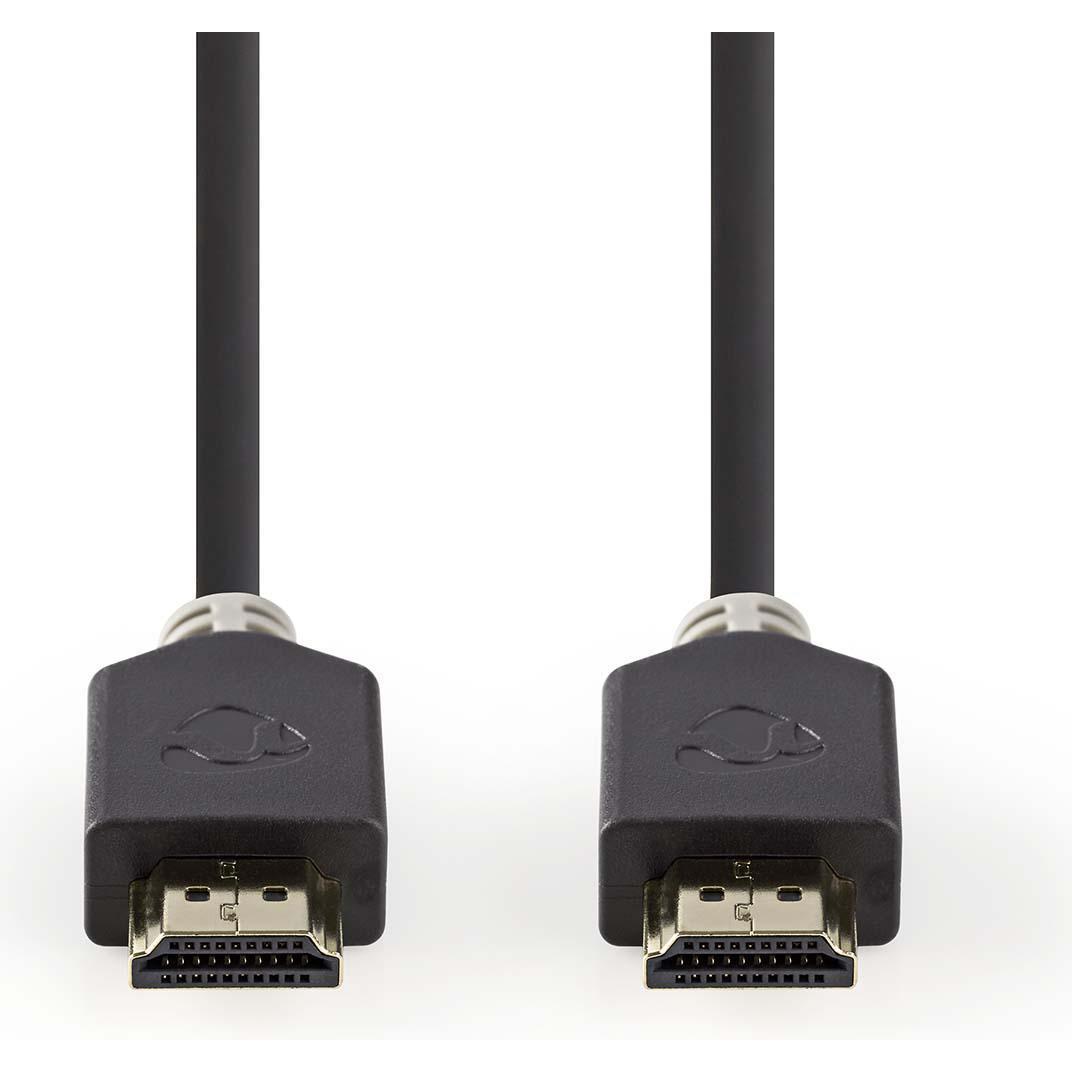 Thumbnail - Nedis CVBW34000AT10. Kabellänge: 1 m, Anschluss 1: HDMI Typ A (Standard), Steckverbinder 1 Geschlecht: Män (1 m, HDMI), ...