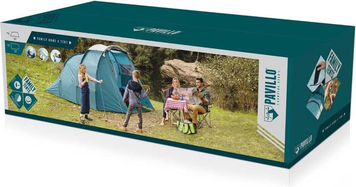 Image du produit Bestway Tente Pavillo 68092 Family Dome 4 (3.05 + 0.95) X2.55X1.80m (Tente igloo, 8.20 kg, 4 personnes)