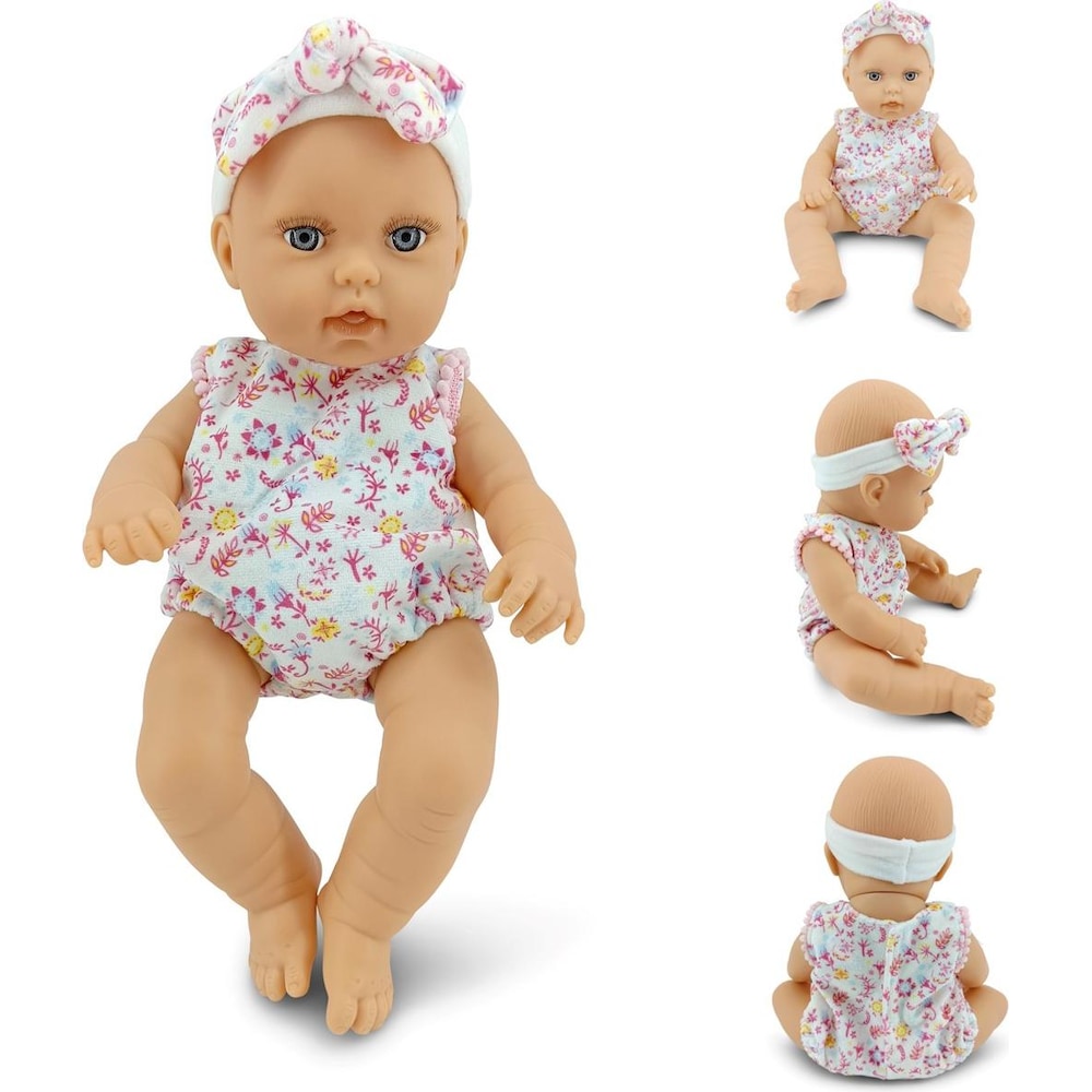 Moni Kinderpuppe Bear und Baby 30 cm