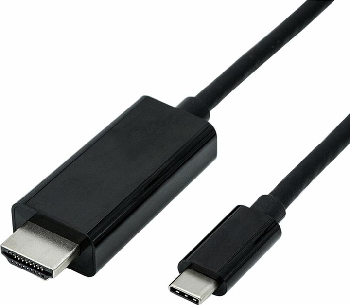 Actual product image Roline USB Typ C — HDMI (Typ A) (2 m, HDMI, USB Type C)