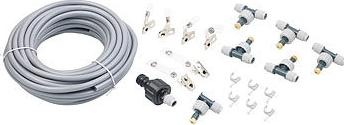 Immagine prodotto Royal Gardineer Set di spruzzatori d'acqua con tubo da giardino espandibile e adattatore per rubinetto (Set per l'irrigazione a goccia)
