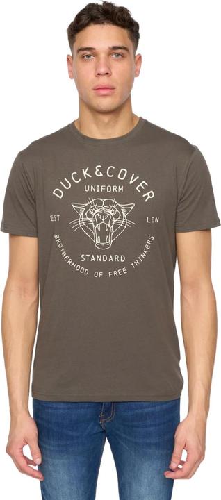 Actual product image Duck and Cover Mens Corsure Assorted Designs T-Shirt (Pack of 5) (S)