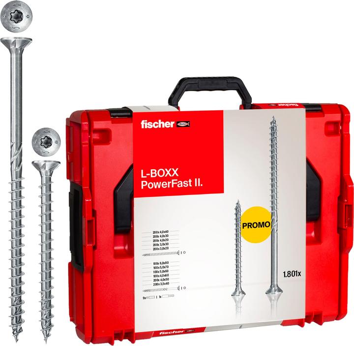 Image du produit Fischer PowerFast II L-Boxx 102 (5 x 40 mm)