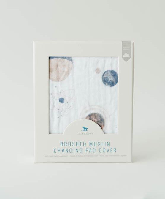 Actual product image little unicorn Changing Pad Cover (40 x 80 cm)