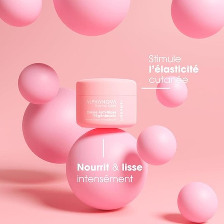 Produktbild Alphanova Thermische Pflege regenerierende Glättende Creme mit Hyaluronsäure (50 ml, Gesichtsbalsam)