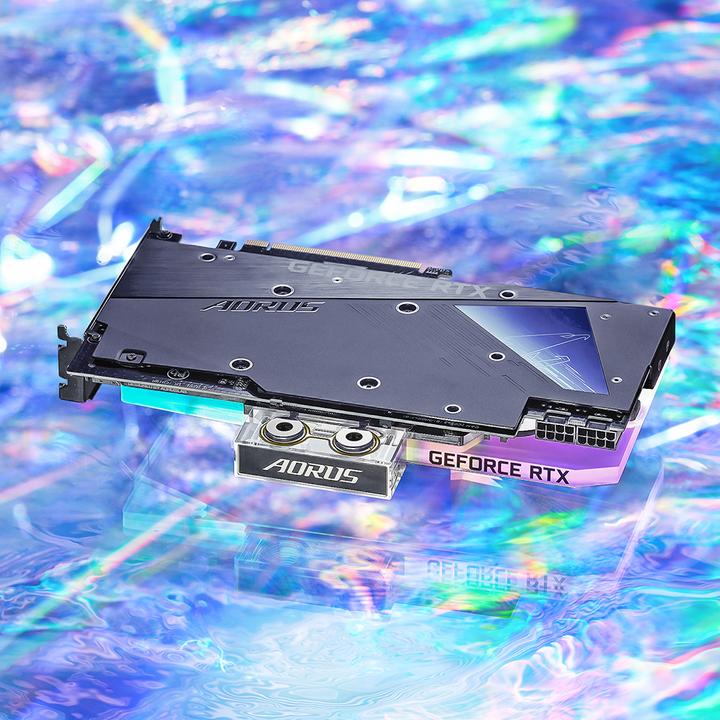 Produktbild Gigabyte Aorus GeForce RTX 3080 Xtreme Waterforce WB 10G (10 GB)
