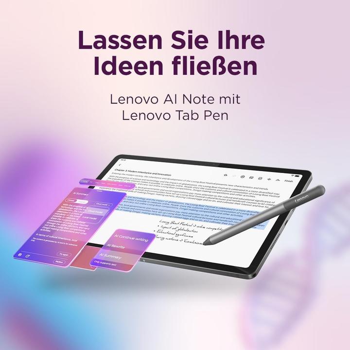 Actual product image Lenovo Idea Tab (WLAN only, 11", 128 GB, Luna Grey)