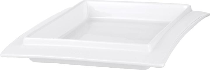 Immagine prodotto Esmeyer ® Vassoio da pasticceria BETTY 23,5x29,5 cm (LxL) in porcellana bianca