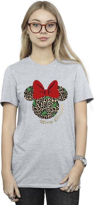 Image du produit Disney - T-shirt MINNIE MOUSE LEOPARD CHRISTMAS - Femme (4XL)
