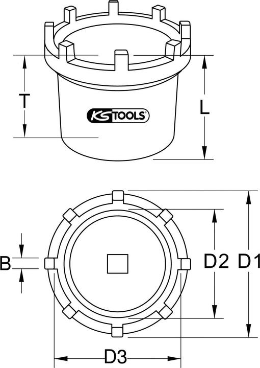 Actual product image KS Tools 460.3815