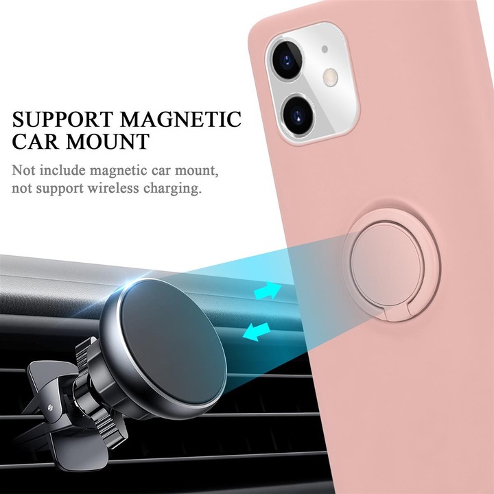 Actual product image Cadorabo TPU Liquid Ring Silicone Case Cover (Apple iPhone 11)