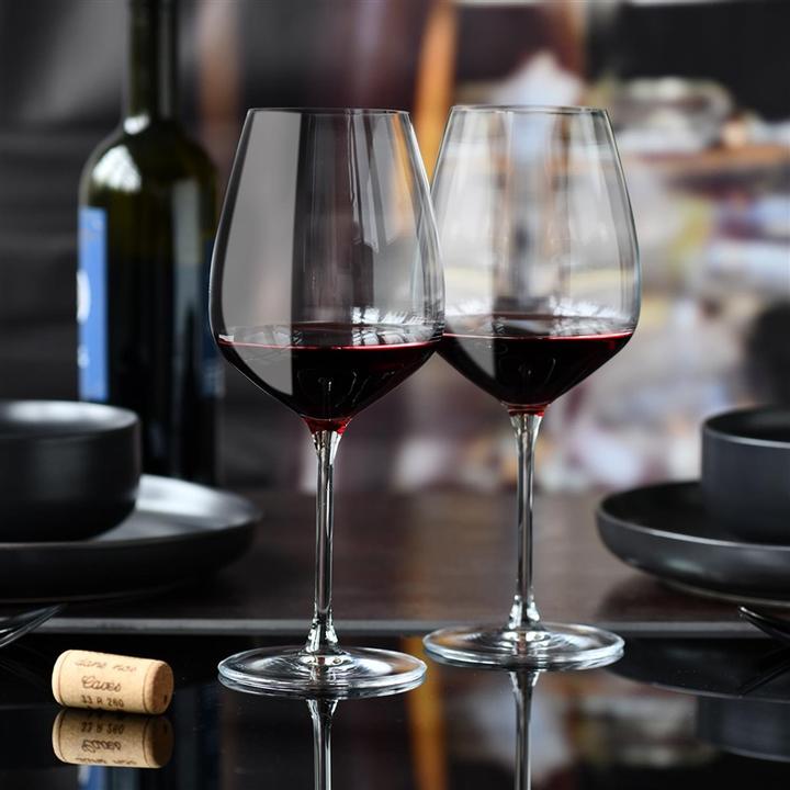 Actual product image Krosno Wine glass set Divine, glass, 0.680 l, 6 pcs (68 cl, 6 Glasses, Red wine glasses)