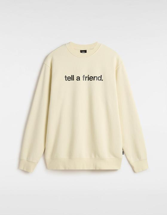 Actual product image Vans TAF FT LOOSE CREW Lemon Icing (S)