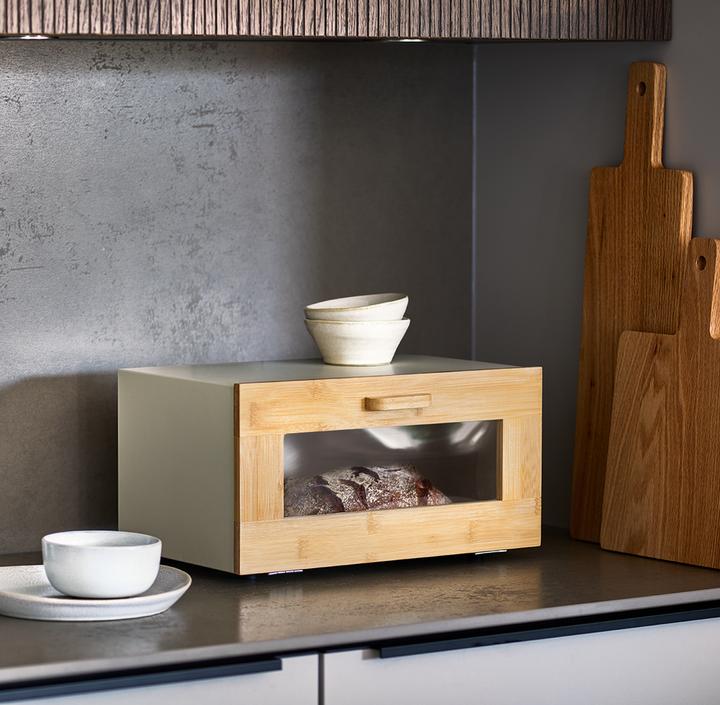 Actual product image Zeller Present Brotkasten mit Bambusfrontklappe