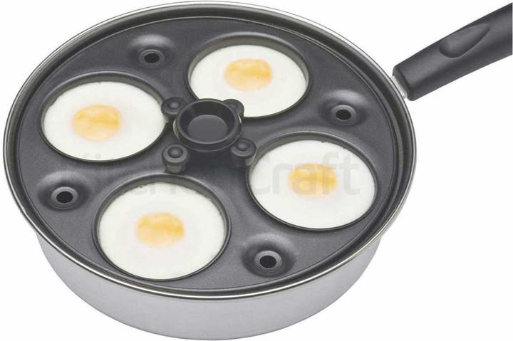 Actual product image Kitchen Craft 4-Egg Poaching Pot (Pot, Stainless steel)
