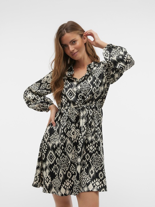 Immagine prodotto Vero Moda VMGEMA Kurzes Kleid Hemdblusenkleid (S)