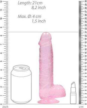 Actual product image RealRock Realistic Dildo