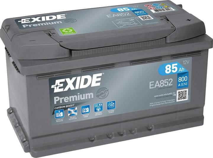 Exide Premio EA852 (12 V, 85 Ah, 800 A)