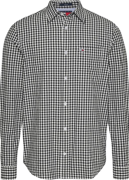 Immagine prodotto Tommy Jeans Camicia a Maniche Lunghe in Popeline a Quadri (S)