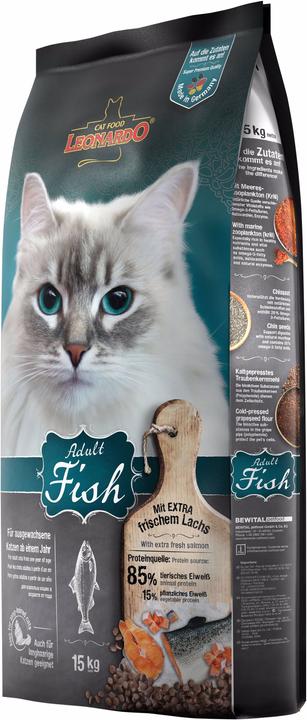 Image du produit Leonardo Cat Food Poisson adulte (Adulte, 1 pcs, 15000 g)