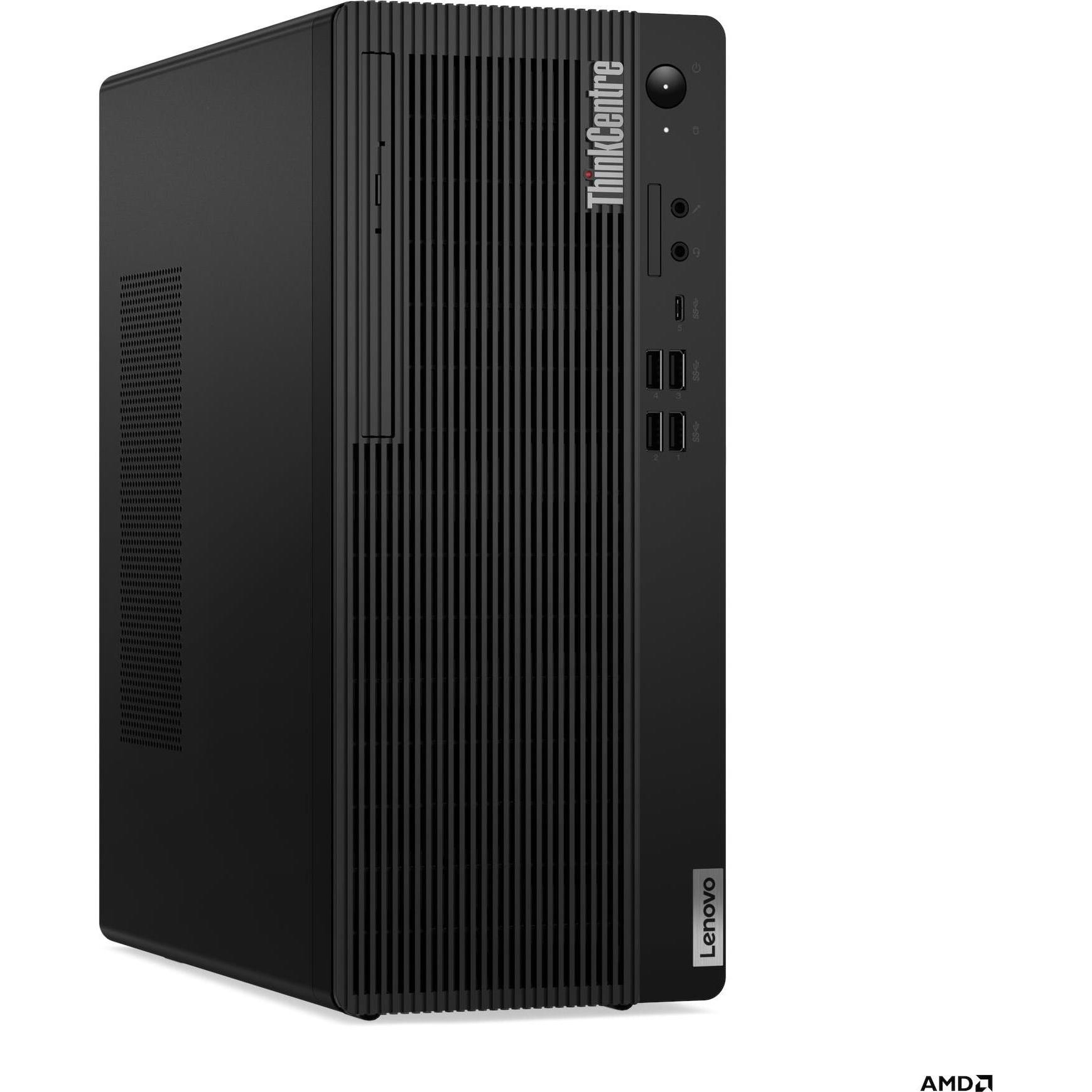 Lenovo ThinkCentre M75t Gen 5 (512 GB, 16 GB), PC, Schwarz