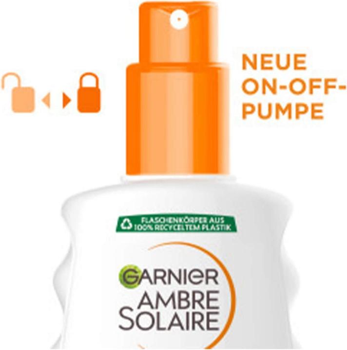 Actual product image Garnier Kids Sensitive Advanced + (Sun spray, SPF 50+, 200 ml, 235 g)