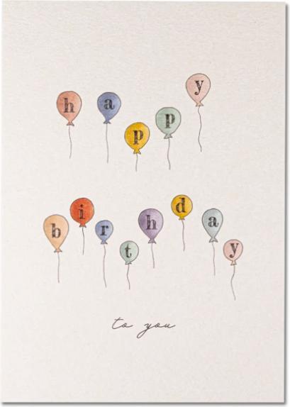 Produktbild Keitcards Postkarte Happy Birthday to you