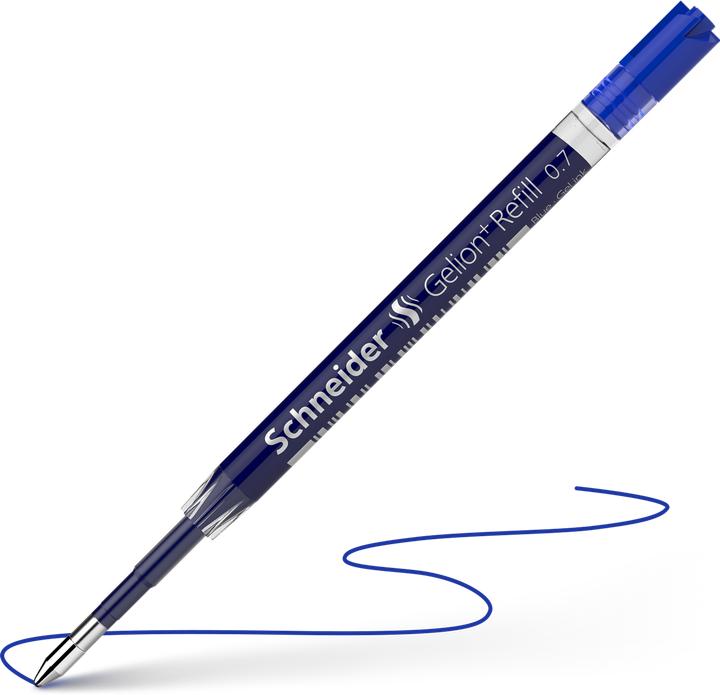 Actual product image Schneider Gel refill rollerball Gelion 39 line width: 0.4 mm writing colour: blue (1 Piece, Blue, 0.40 mm)