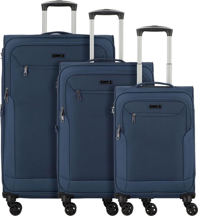 Actual product image D&N Travel Line 6804 4-wheel suitcase set 3 pcs. (196 l)