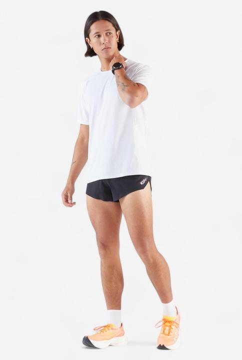 Actual product image Kiprun Laufshirt kurzarm Herren atmungsaktiv - Run weiss (L)