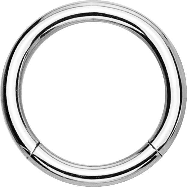 Image du produit Star Piercing Anneau segment pliable argent (sans laiton, Acier chirurgical 316L)