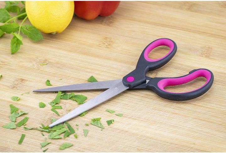 Produktbild Rapesco Soft Grip Scheren RA-1575 (pink), Paket à 4 Stück (21.50 cm)