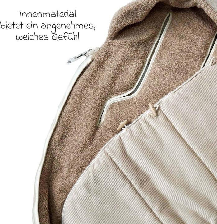 Produktbild Kaiser Baby Fusssäcke für Kinderwagen & Buggys Fleece-Fusssack Hau Kea für Kinderwagen &