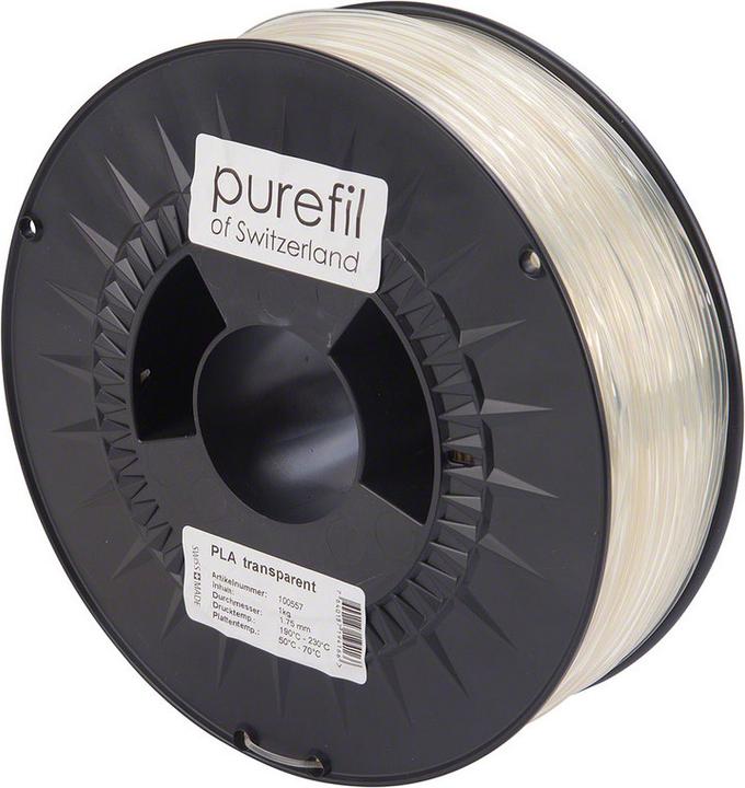 Productafbeelding Purefil Draad (MABS, 1.75 mm, 1000 g, Transparant)