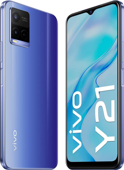 Produktbild Vivo Y21 (64 GB, Metallic Blue, 6.51", Dual SIM, 4G)