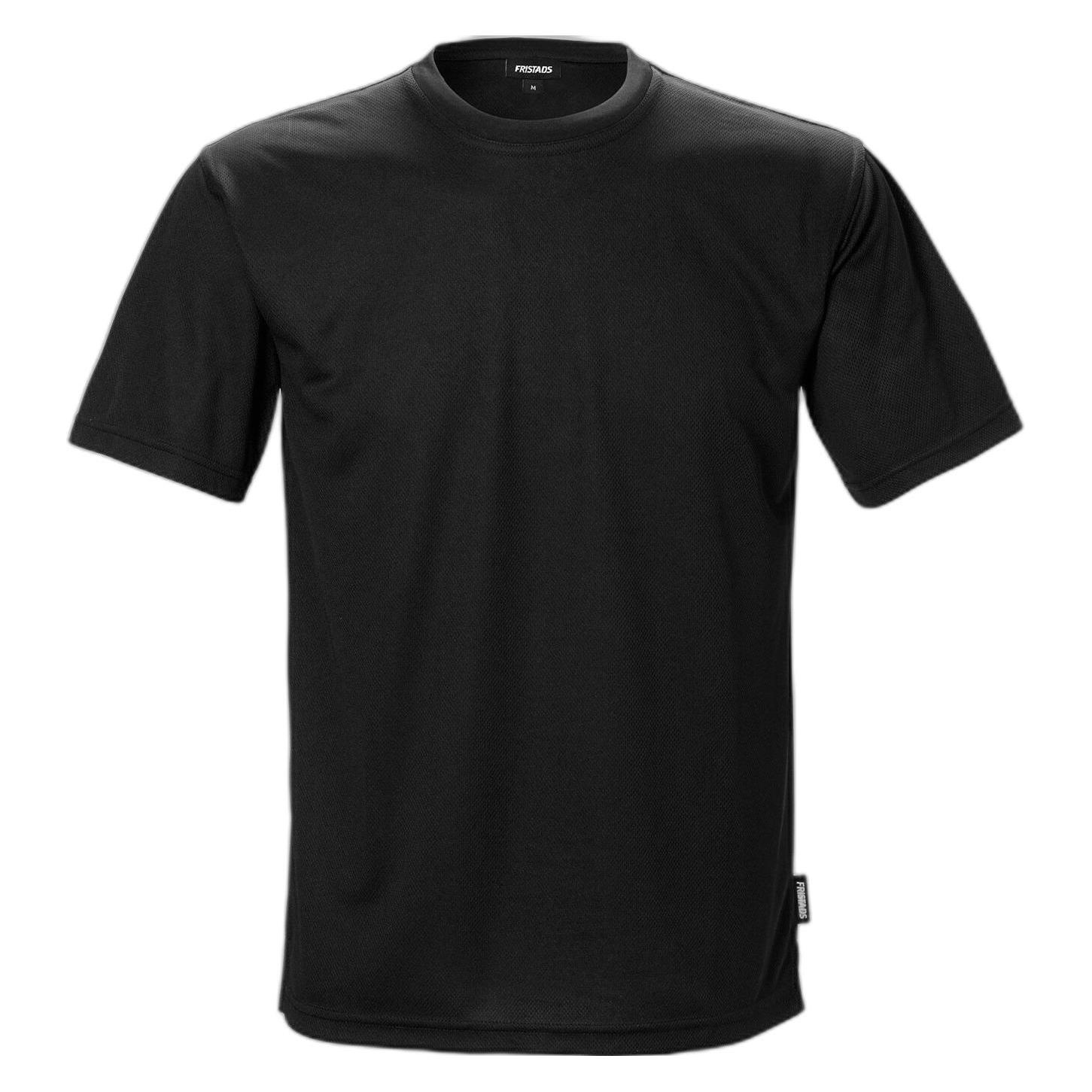 Fristads, Unisex, Funktionsshirt, Coolmax 918 Pf (3XL), Schwarz, 3XL