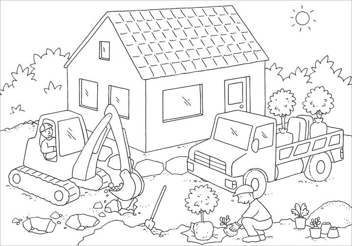 Immagine prodotto Tessloff Il mio libro da colorare più bello. Cantiere