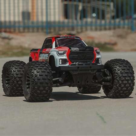 Produktbild Arrma M.TRUCK GRANITE BLX 1:10 4WD EP RTR 223S BLX Brushless - Red w/DSC (RTR Ready-to-Run)