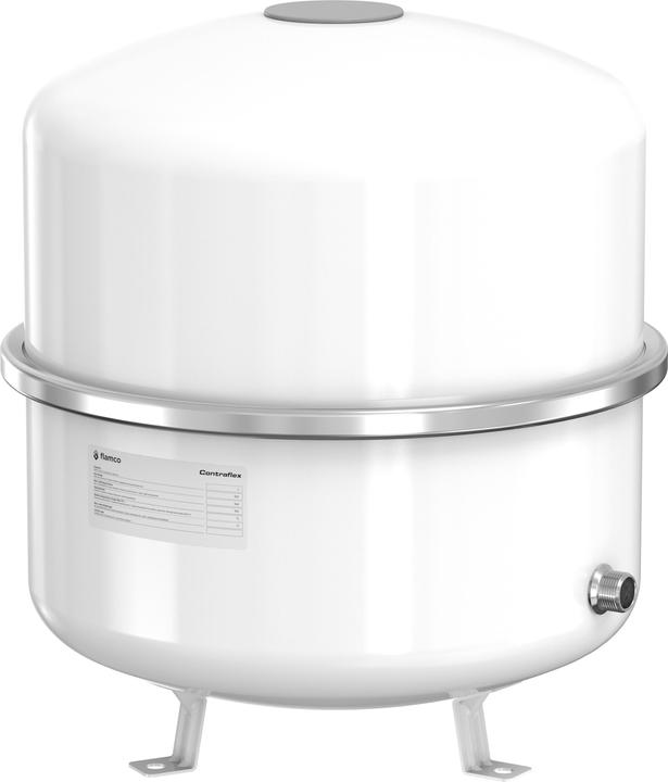 Actual product image Flamco Wemefa 26483 Diaphragm pressure expansion vessel Contra-Flex 50, 1.5 bar, to DIN 4751-2, white