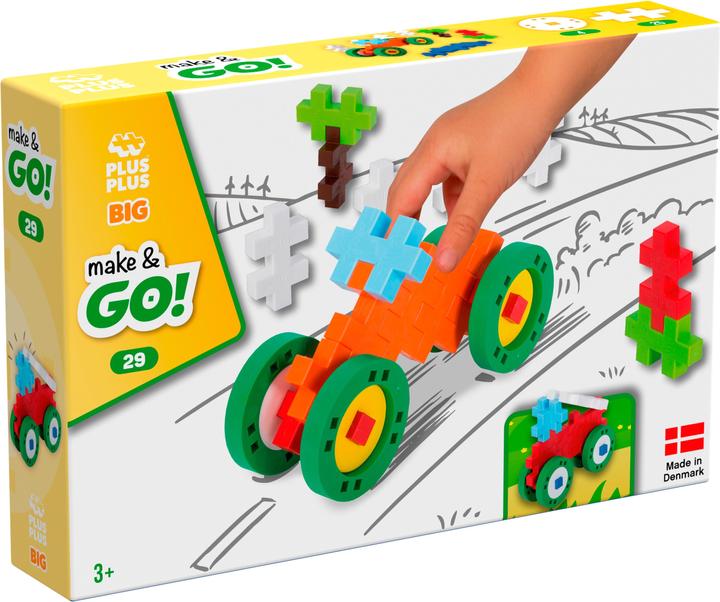 Actual product image Plus-Plus Creative building blocks BIG vehicles