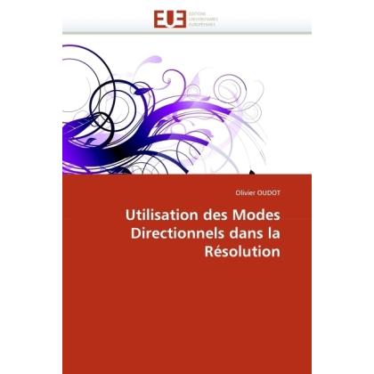Utilisation des Modes Directionnels dans la Résolution, Fachbücher